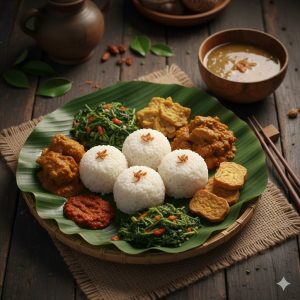 Kulinari Ritual (Nasi Penggel)